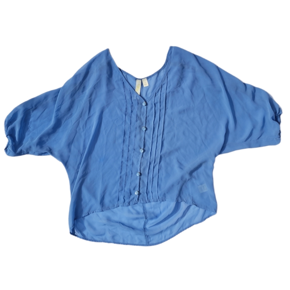 Tini Lili Semi-sheer Loose Fit Blouse Size S